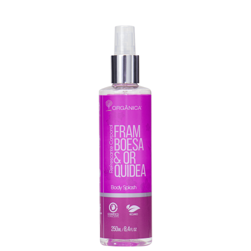 Body Splash Orgânica Framboesa e Orquidea 250ml