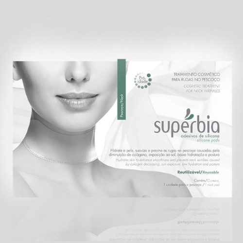 Adesivo de Silicone Superbia para Rugas no Pescoço