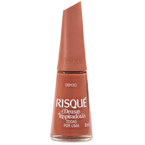 Esmalte Risqué Deusas Inspiradoras Todas Por Uma Nude Terroso 8ml