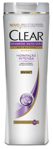 Shampoo Anticaspa Clear Women Hidratação Intensa 200ml