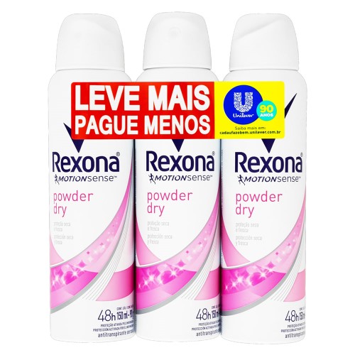 Desodorante Rexona Aerosol Powder 90G Leve + Pg- - Rexona