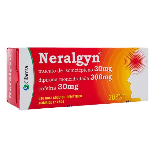 Neralgyn com 20 Drágeas