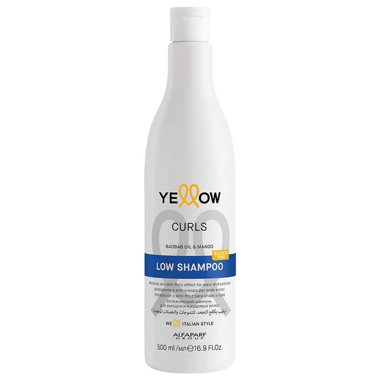 Yellow Curls Shampoo Low Para Cabelos Cacheados