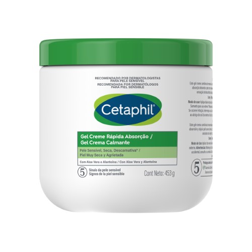 Gel Creme Calmante Cetaphil Rápida Absorção 453g