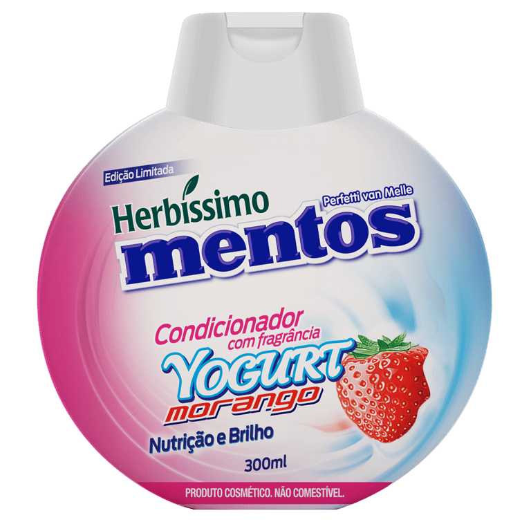 Mentos Yogurt Morango - Condicionador 300ml