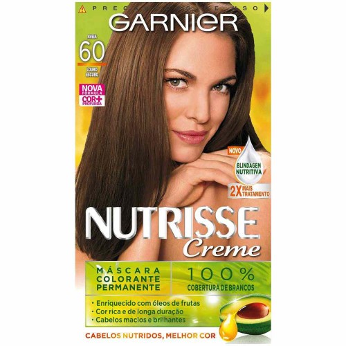 Tintura Permanente Nutrisse Creme 60 Aveia