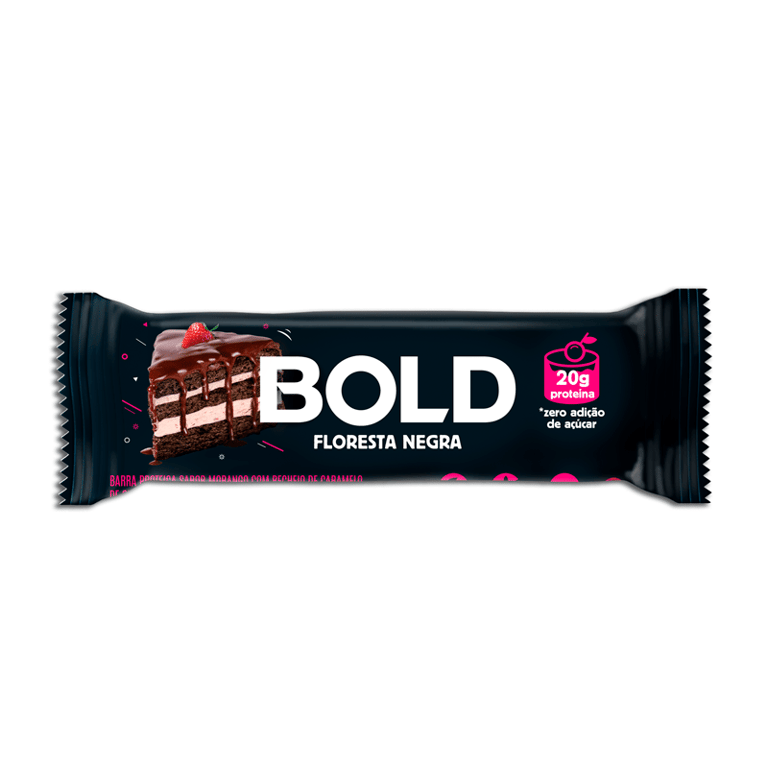 Barra de Proteina Floresta Negra Bold 60g