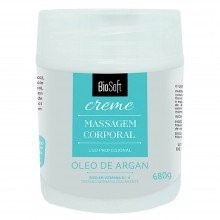 Creme Para Massagem Corporal Bio Soft Òleo De Argan 680g