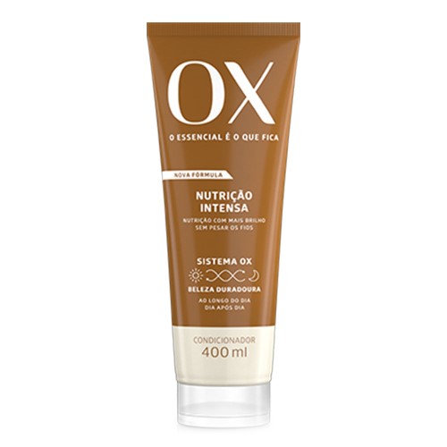 Condicionador OX Oils Nutrição Intensiva 400ml Flora