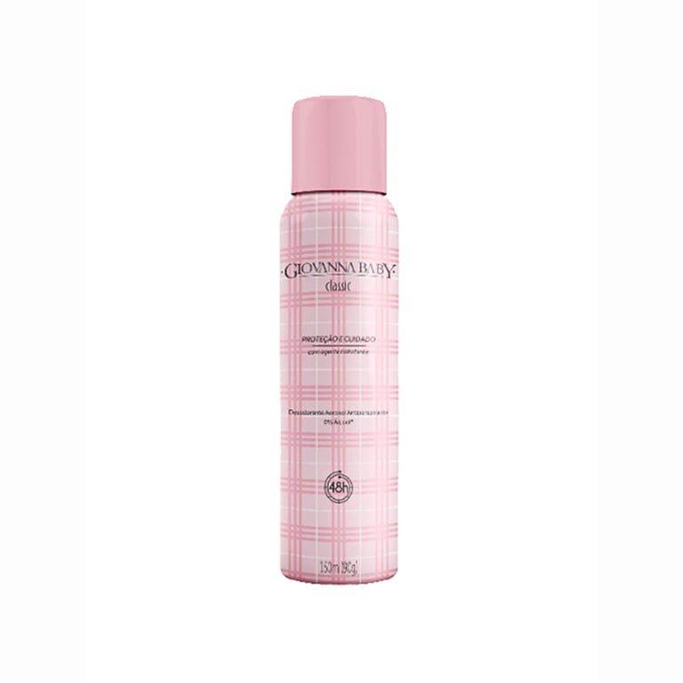 Desodorante Giovanna Baby Promopack Aerosol Classic com Gel