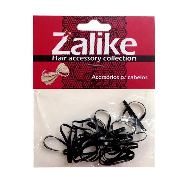 Elástico Para Cabelo Zalike Silicone Com 20 Unidades - 211