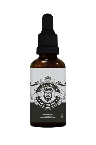 Gentleman’s Beard Oil 50ml - Óleo Hidratante de Barba