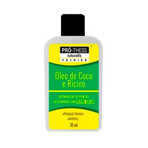 Reparador De Pontas Pró Thess Óleo Coco + Rícino 35ml