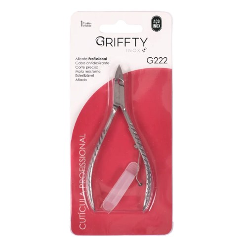 Alicate De Cutícula Profissional Griffty Inox - G222