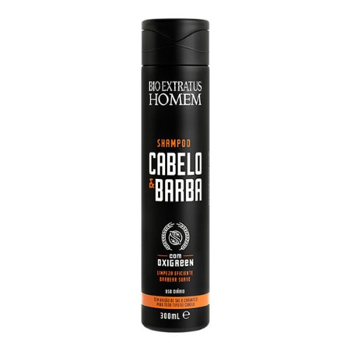 Shampoo Bio Extratus Homem Cabelo e Barba 300ml