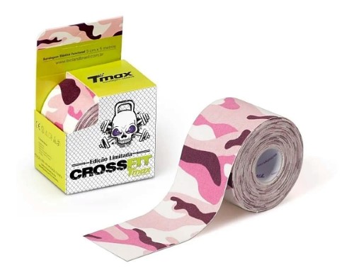 Faixa Kinesio T Max 5 X 5M Crossfit Rosa