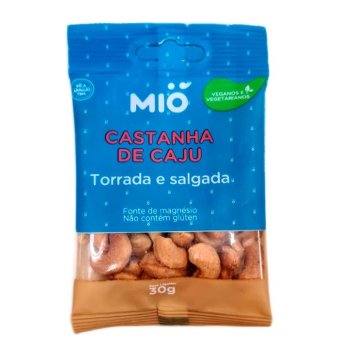 Castanha de Caju Mió Torrada e Salgada 30g