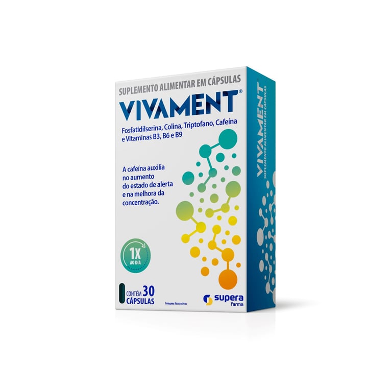 Suplemento Alimentar Vivament 30 Cápsulas