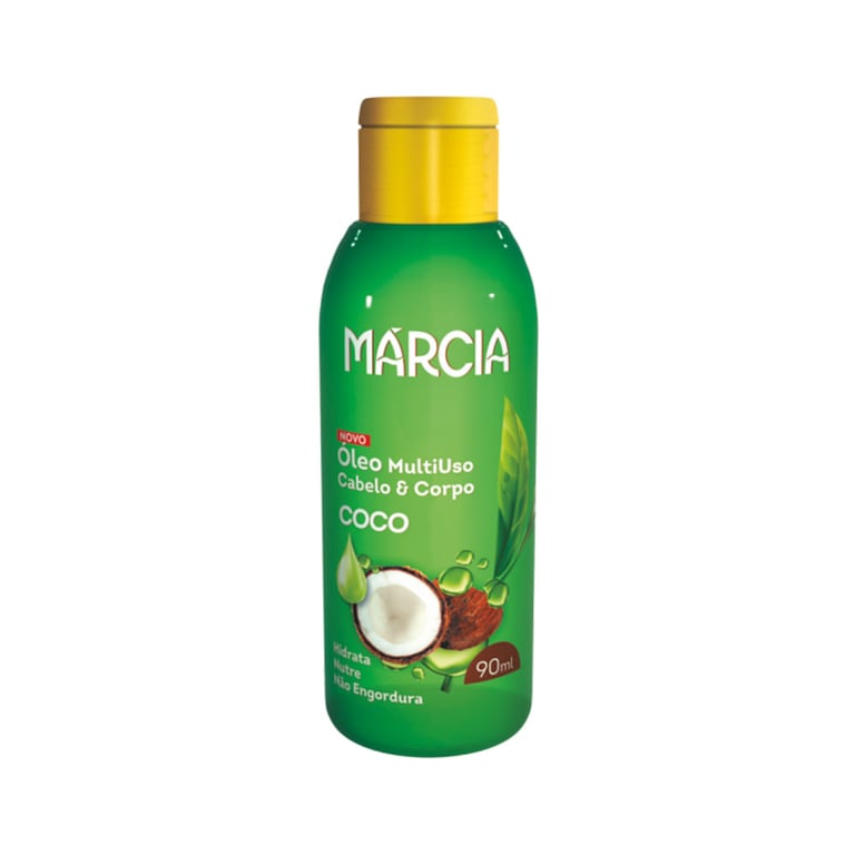 Óleo Marcia Multiuso Coco 90Ml - Marcia Cosmeticos