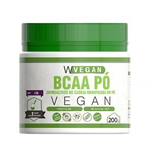 Aminoácido Bcaa em Pó 8:1:1 Sabor Uva - Wvegan - 200g