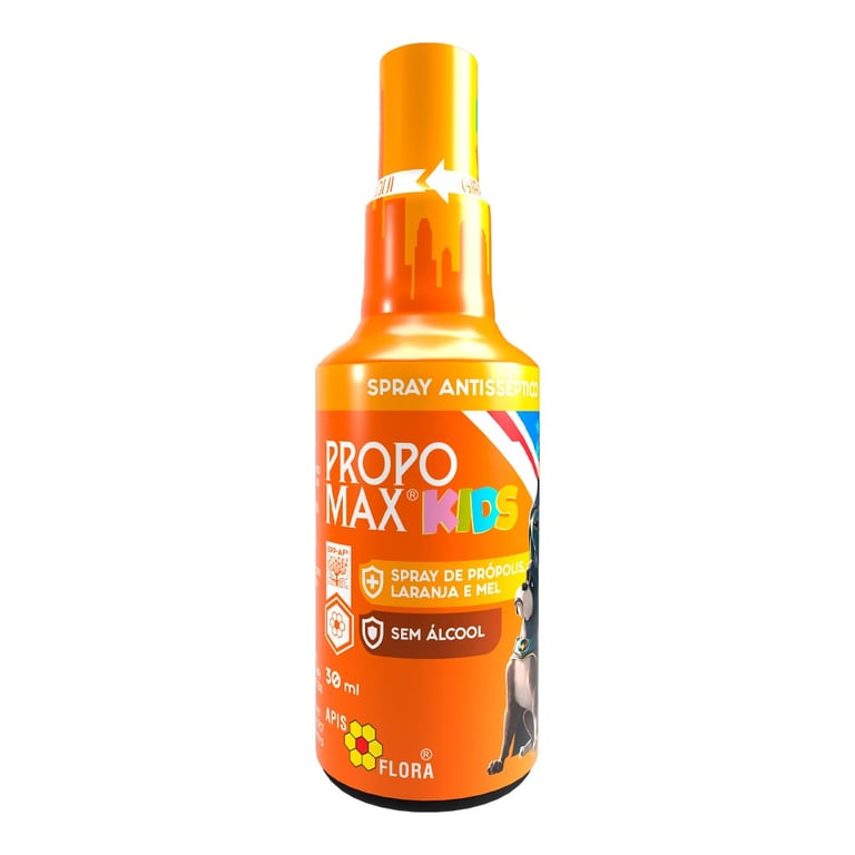 Extrato de Própolis Propomax Kids Apis Flora Laranja Spray 30ml