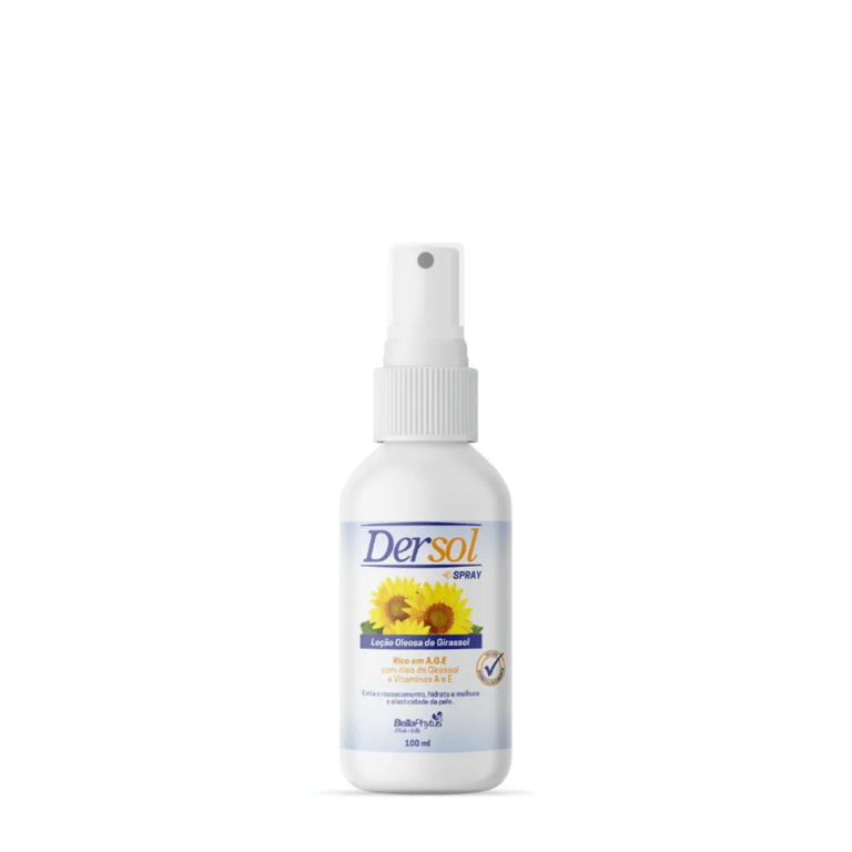 Loção Oleosa de Girassol Dersol spray com 100mL