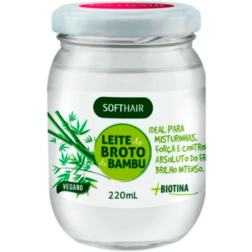 Leite Do Broto De Bambú E Biotina Soft Hair 220ml