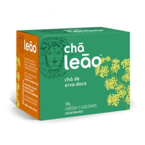 Chá Leão Erva- Doce 15 Sachês 30g