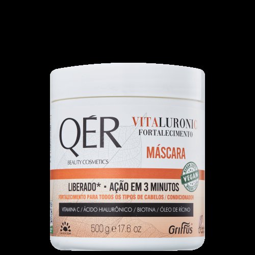 Griffus QÉR Beauty Cosmetics Vitaluronic Máscara Capilar