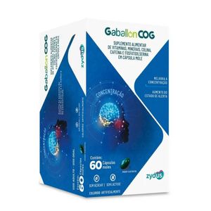 Suplemento Alimentar Gaballon Cog Zydus - 60 cápsulas moles