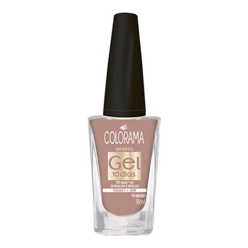 Esmalte Colorama Gel Tô bege!