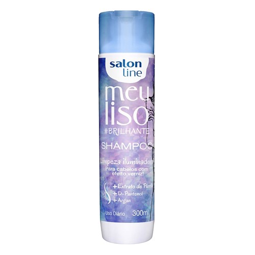 Shampoo Salon Line Meu Liso Brilhante 300ml