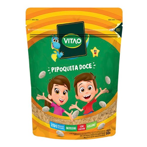 Pipoca Doce Vitao Zero Açúcar 60g