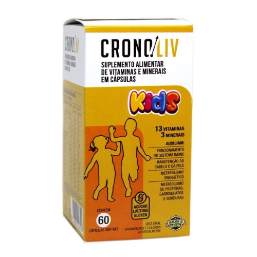 Cronoliv Kids Omega 60 Capsulas