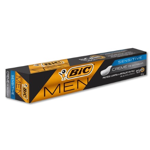 Creme de Barbear Bic 65g Sensitive