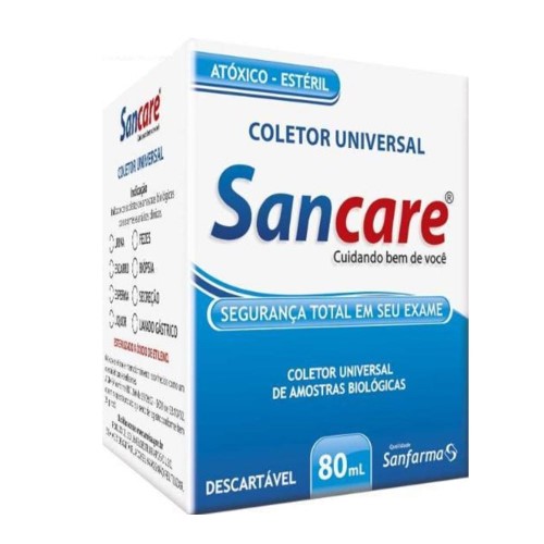 Colet Exames Sanfarmauniversal 80Ml - Sem Marca - Nao Identificado