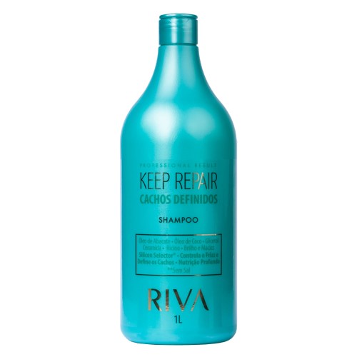 Shampoo Riva Profissional Keep Repair Cachos Definidos 1L