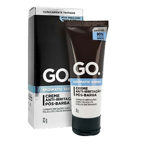 Creme Anti-Irritação Pós-Barba Go com 30g