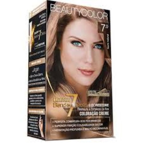 Tintura Beauty Color 7.0 Loção Nat - Beauty Color