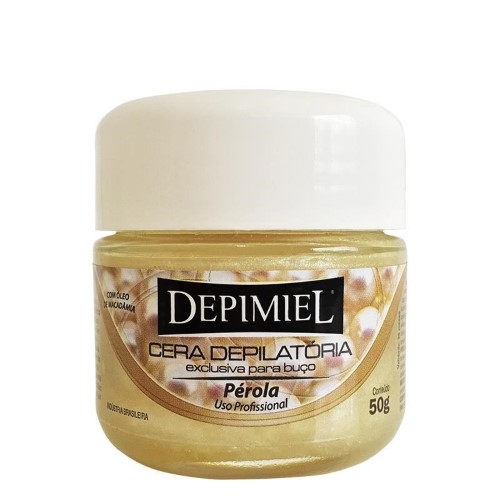 Cera Depilatória Depimiel Pérola 50g