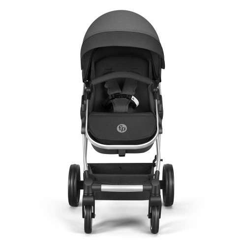 Carrinho Passeio 2 em 1 Assento Moisés Jazz 0-15kgs Preto e Cinza Fisher-Price BB432