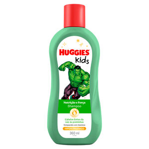 Shampoo Huggies Kids Nutrição e Força 360ml