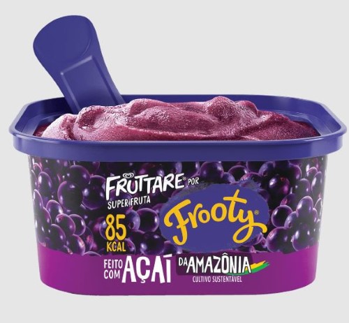 Sorvete Kibon Fruttare Acaí Frooty 80g