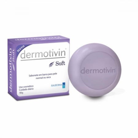 Sabonete Em Barra Dermotivin Soft 90g