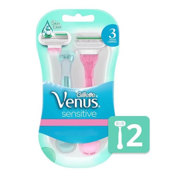 Aparelho Depilatório Descartável Gillette Venus Íntima Com Duas Unidades