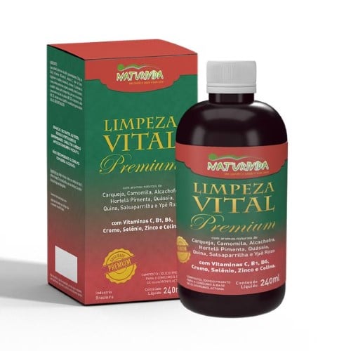 Limpeza Vital Premium 240ML Supra Ervas