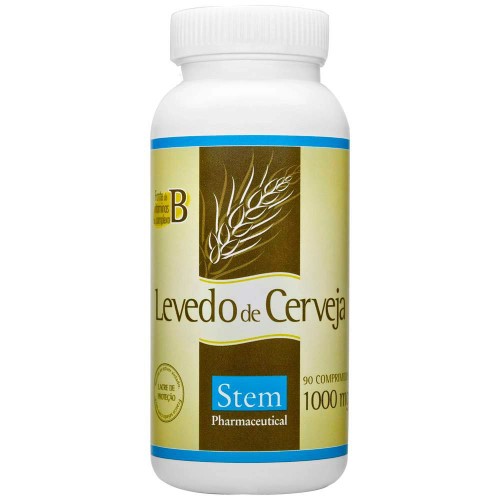 Levedo de Cerveja 1000mg Stem 90 Cápsulas