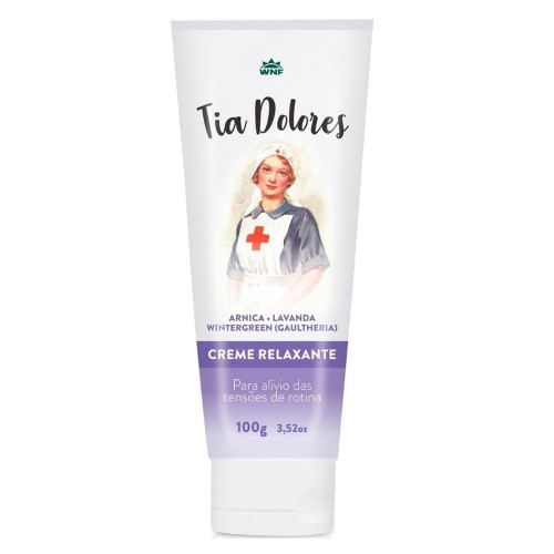 Creme Relaxante Tia Dolores com Arnica e Lavanda 100g - WNF