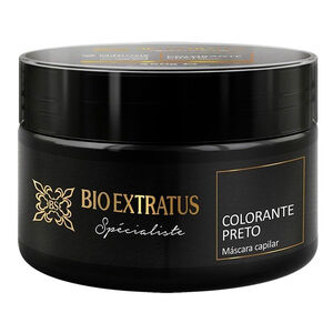 Máscara Capilar Colorante Bio Extratus 2 Minutos Mágicos - Preto 250g