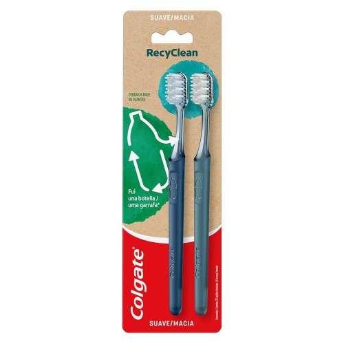 Escova Dental Colgate Recyclean 2 Unidades